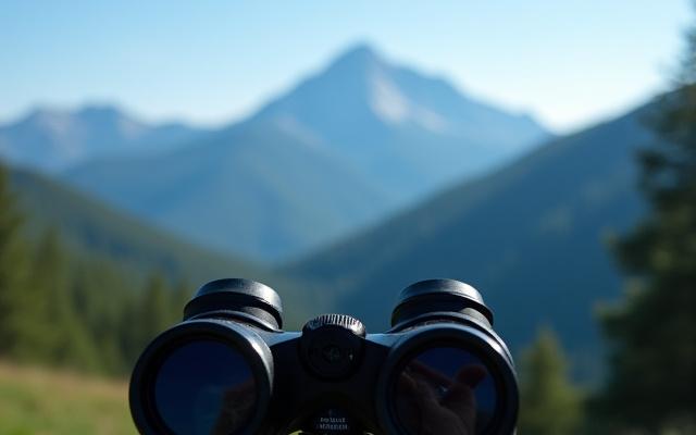 Binoculars and spotting scopes for nature observation