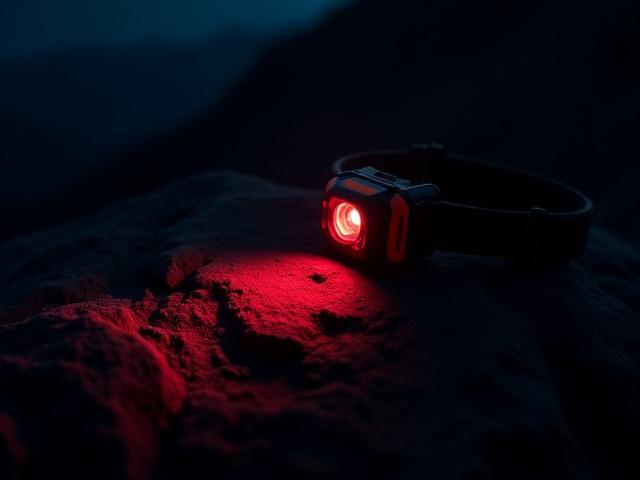 Petzl Actik Core Headlamp with red light